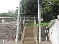 百草八幡神社鳥居