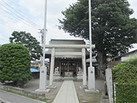 落川神明神社鳥居