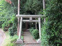 山下神明社鳥居