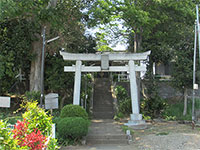 平山八幡神社鳥居