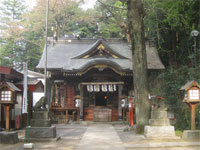 穴澤天神社拝殿