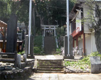 大麻止乃豆乃天神社鳥居