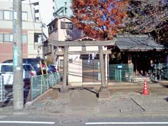 下落合九頭龍神社鳥居