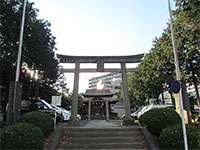 乞田八幡神社鳥居