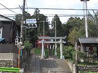関戸熊野神社鳥居