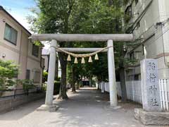 堀端野中稲荷神社鳥居