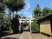 関野天神社鳥居