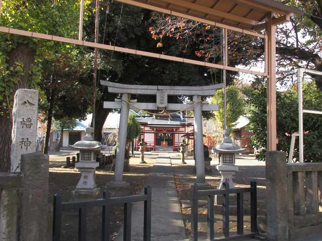 本町八幡神社鳥居