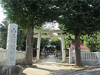 山王稲穂神社鳥居