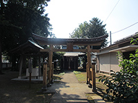 弁天八幡神社鳥居