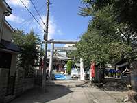 高ヶ坂熊野神社鳥居