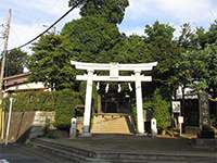 根岸淡島神社鳥居