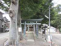 大蔵春日神社鳥居