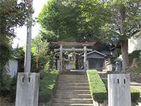 常盤日枝神社鳥居