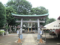 大沢八幡社鳥居