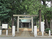 上連雀神明社鳥居