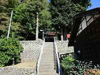 天ヶ瀬八坂神社鳥居