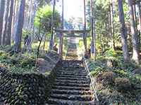 梅郷八坂神社鳥居