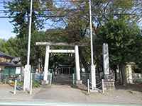 河辺春日神社鳥居