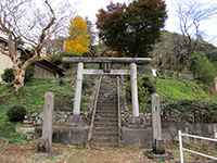 黒沢秋葉神社鳥居