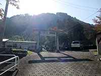 拂澤熊野神社鳥居