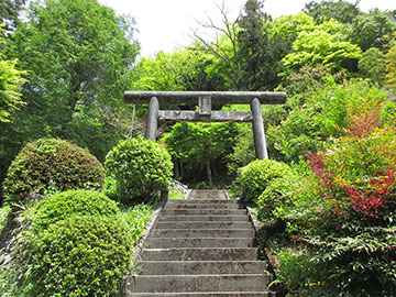 上成木神社鳥居