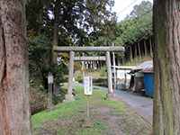 虎柏神社鳥居