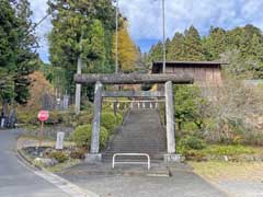 青渭神社鳥居