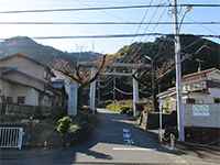 柚木愛宕神社鳥居