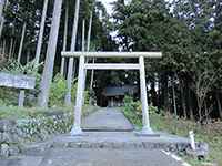 柚木御嶽神社鳥居