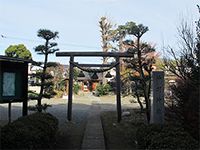拝島神明神社鳥居