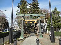 宮沢諏訪神社鳥居