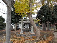 西砂阿豆佐味天神社境内社