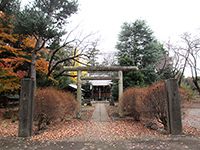 西砂神明社鳥居