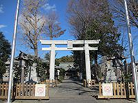 砂川阿豆佐味天神社鳥居