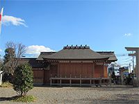 砂川阿豆佐味天神社神楽殿