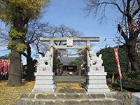 田中稲荷神社鳥居