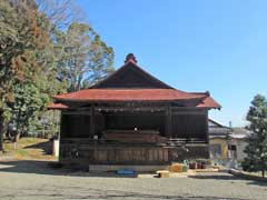 阿豆佐味天神社神楽殿