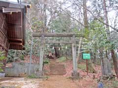 浅間神社（箱根ヶ崎）鳥居