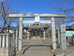 神明神社（石畑）鳥居