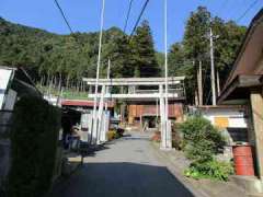 熊野神社（小丹波）鳥居