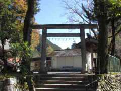 奥氷川神社鳥居