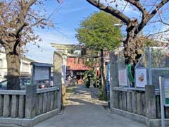 染井稲荷神社鳥居