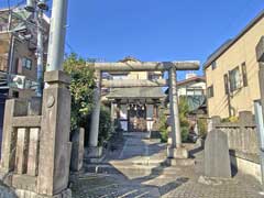 豊坂稲荷神社鳥居