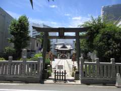 高田氷川神社鳥居