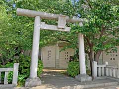 目白天祖神社鳥居