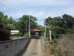 恩田薬師堂参道