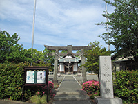 上恩田杉山神社鳥居