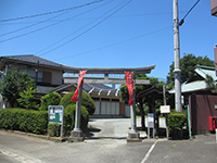 市ケ尾杉山神社鳥居