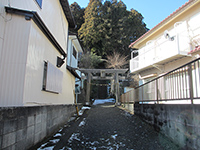 元石川町御嶽社（１）鳥居